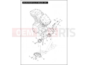 Harley-Davidson 2012 TRIKE TRI GLIDE ULTRA CLASSIC  - FLHTCUTG ENGINE MOUNTS & STABILIZER LINK
