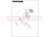 Harley-Davidson 2012 VRSC V-ROD MUSCLE  - VRSCF BRAKE CALIPER, REAR