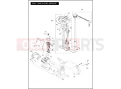 Harley-Davidson 2012 VRSC V-ROD MUSCLE  - VRSCF FUEL TANK & FUEL MODULE