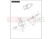Harley-Davidson 2011 CVO/CUSTOM CVO SOFTAIL CONVERTIBLE  - FLSTSE2 STARTER MOTOR
