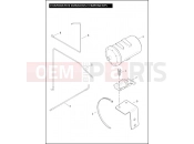 Harley-Davidson 2011 DYNA DYNA STREET BOB  - FXDB EVAPORATIVE EMISSIONS COMPONENTS
