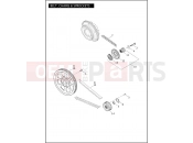 HARLEY-DAVIDSON DYNA SUPER GLIDE CUSTOM  - FXDC BELTS, CHAINS & SPROCKETS