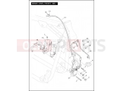Harley-Davidson 2011 SOFTAIL FAT BOY  - FLSTF BRAKE LINES, FRONT, ABS
