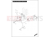 Harley-Davidson 2011 SOFTAIL FAT BOY LO  - FLSTFB BRAKE LINE & MODULE, REAR, ABS