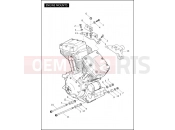 Harley-Davidson 2011 SOFTAIL ROCKER C  - FXCWC ENGINE MOUNTS
