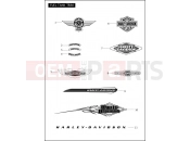 Harley-Davidson 2011 SOFTAIL ROCKER C  - FXCWC FUEL TANK TRIM