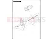 Harley-Davidson 2011 SOFTAIL ROCKER C  - FXCWC STARTER MOTOR