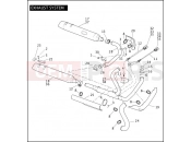 Harley-Davidson 2011 TOURING ELECTRA GLIDE CLASSIC  - FLHTC EXHAUST SYSTEM