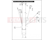 Harley-Davidson 2011 TOURING ELECTRA GLIDE CLASSIC  - FLHTC 103 WIRING HARNESS, MAIN, ABS (FAIRING MODELS) (1 OF 6)