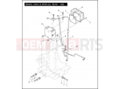 Harley-Davidson 2011 TOURING STREET GLIDE  - FLHX BRAKE LINES & MODULE, REAR - ABS