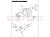 Harley-Davidson 2011 TOURING ROAD GLIDE CUSTOM  - FLTRX TRANSMISSION BEARINGS & COVERS