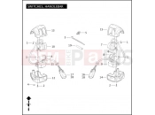Harley-Davidson 2011 VRSC VRSCDX NIGHT ROD SPECIAL  - VRSCDX 105 SWITCHES, HANDLEBAR