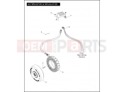 Harley-Davidson 2010 CVO/CUSTOM CVO ULTRA CLASSIC  - FLHTCUSE5 ALTERNATOR & REGULATOR