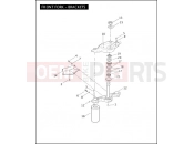 Harley-Davidson 2010 CVO/CUSTOM CVO ULTRA CLASSIC  - FLHTCUSE5 FRONT FORK - BRACKETS