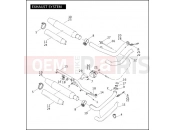 Harley-Davidson 2010 CVO/CUSTOM CVO SOFTAIL CONVERTIBLE  - FLSTSE EXHAUST SYSTEM