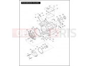 Harley-Davidson 2010 CVO/CUSTOM CVO SOFTAIL CONVERTIBLE  - FLSTSE TRANSMISSION HOUSING