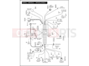 Harley-Davidson 2010 CVO/CUSTOM CVO ULTRA CLASSIC BLACK  - FLHTCUSE5 BLK WIRING HARNESS - INTERCONNECT