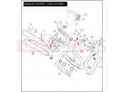 Harley-Davidson 2010 DYNA DYNA SUPER GLIDE CUSTOM  - FXDC EXHAUST SYSTEM - FXDF & FXDWG