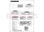 Harley-Davidson 2010 TOURING ROAD KING  - FLHR WARNINGS & LABELS