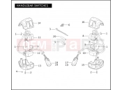 Harley-Davidson 2010 VRSC VRSCAW V-ROD  - VRSCAW HANDLEBAR SWITCHES