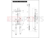 Harley-Davidson 2010 VRSC V-ROD MUSCLE  - VRSCF FRONT FORK - VRSCAW, VRSCDX