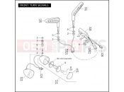 Harley-Davidson 2010 VRSC V-ROD MUSCLE  - VRSCF FRONT TURN SIGNALS