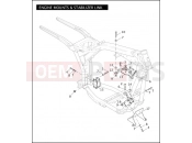 Harley-Davidson 2009 CVO/CUSTOM CVO FAT BOB  - FXDFSE ENGINE MOUNTS & STABILIZER LINK