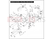 Harley-Davidson 2009 DYNA DYNA STREET BOB  - FXDB EXHAUST SYSTEM - FXD, FXDL, FXDC & FXDB