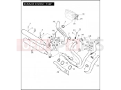 Harley-Davidson 2009 DYNA DYNA SUPER GLIDE CUSTOM  - FXDC EXHAUST SYSTEM - FXDF