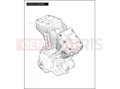 Harley-Davidson 2009 DYNA DYNA FAT BOB  - FXDF ENGINE ASSEMBLY - TWIN CAM 96â¢
