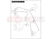 Harley-Davidson 2009 SIDECAR FLHR SIDECAR  - SIDECAR FOR FLHR FRONT BRAKE LINES - ABS