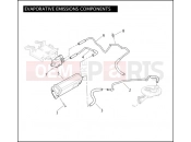 Harley-Davidson 2009 SIDECAR FLHT SIDECAR  - SIDECAR FOR FLHT EVAPORATIVE EMISSIONS COMPONENTS