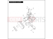 Harley-Davidson 2009 SIDECAR FLHT SIDECAR  - SIDECAR FOR FLHT REAR BRAKE CALIPER