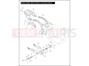 Harley-Davidson 2009 SIDECAR FLHTC SIDECAR  - SIDECAR FOR FLHTC REAR FRAME, REAR FORK & LUGGAGE RACK