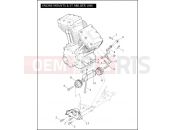 Harley-Davidson 2009 SIDECAR FLHX SIDECAR  - SIDECAR FOR FLHX ENGINE MOUNTS & STABILIZER LINK