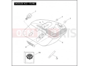 Harley-Davidson 2009 SIDECAR FLHX SIDECAR  - SIDECAR FOR FLHX SADDLEBAGS - FLHRC