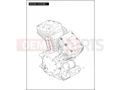 Harley-Davidson 2009 SOFTAIL SOFTAIL DELUXE  - FLSTN ENGINE ASSEMBLY - TWIN CAM 96â¢