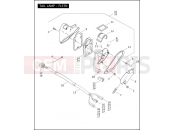 Harley-Davidson 2009 SOFTAIL NIGHT TRAIN  - FXSTB TAIL LAMP - FLSTN