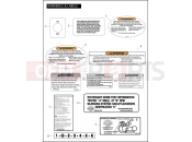 Harley-Davidson 2009 TOURING ULTRA CLASSIC  - FLHTCU WARNINGS & LABELS