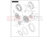 Harley-Davidson 2009 TOURING STREET GLIDE  - FLHX FRONT WHEEL