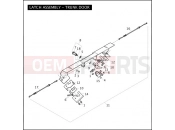 Harley-Davidson 2009 TRIKE TRI GLIDE ULTRA CLASSIC  - FLHTCUTG LATCH ASSEMBLY - TRUNK DOOR
