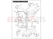 Harley-Davidson 2009 TRIKE TRI GLIDE ULTRA CLASSIC  - FLHTCUTG WIRING HARNESS, INTERCONNECT
