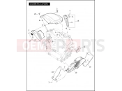 Harley-Davidson 2009 VRSC V-ROD MUSCLE  - VRSCF 105 COSMETIC COVERS - VRSCF