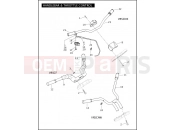 Harley-Davidson 2009 VRSC V-ROD MUSCLE  - VRSCF 105 HANDLEBAR & THROTTLE CONTROL