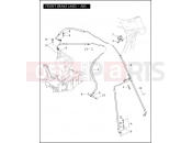 FRONT BRAKE LINES - ABS - Harley-Davidson CVO ULTRA CLASSIC - FLHTCUSE3 2008
