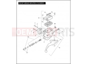 FRONT BRAKE MASTER CYLINDER - Harley-Davidson CVO ULTRA CLASSIC - FLHTCUSE3 2008