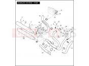 Harley-Davidson 2008 DYNA DYNA STREET BOB  - FXDB EXHAUST SYSTEM - FXDF