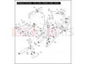 HARLEY-DAVIDSON DYNA FAT BOB  - FXDF EXHAUST SYSTEM - FXD, FXDL, FXDWG, FXDC, FXDB