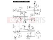 HARLEY-DAVIDSON DYNA FAT BOB  - FXDF WIRING HARNESS - FXD, FXDB, FXDL (CONTINUED)