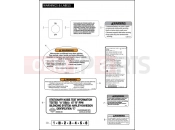 Harley-Davidson 2008 SIDECAR FLHRC SIDECAR  - SIDECAR FOR FLHRC WARNINGS & LABELS